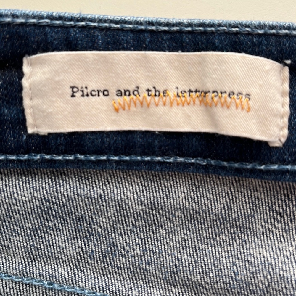 Anthropologie Pilcro and the letterpress Fit/Stet jeans bootcut/flare sz 28 - Picture 8 of 10